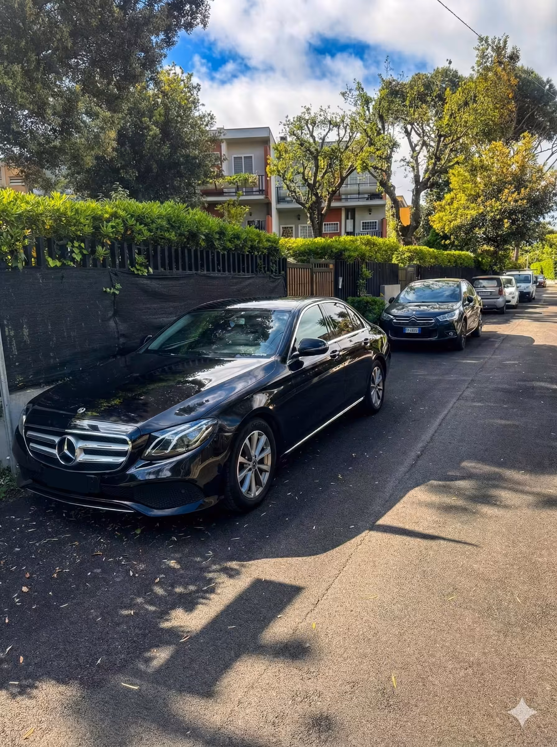 E-Class on the street